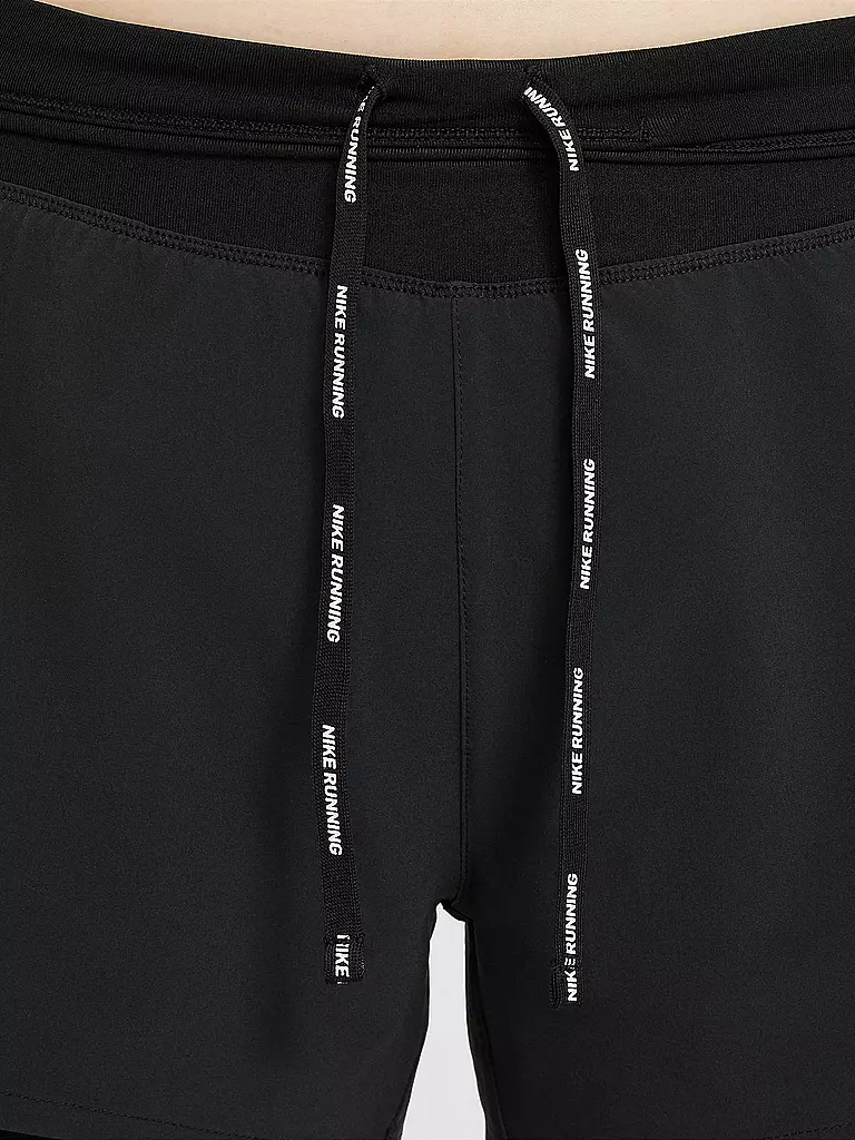 NIKE | Damen 2in1 Laufshort Eclipse | schwarz