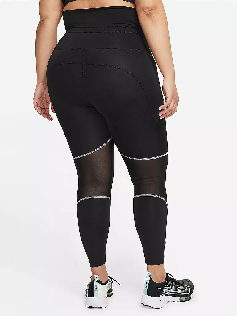 NIKE | Damen 7/8 Lauftight Air Dri-FIT | schwarz