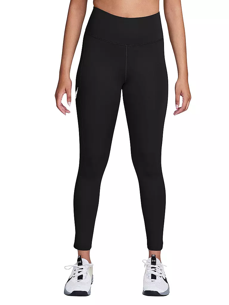 NIKE | Damen 7/8 Lauftight Swoosh Fast | schwarz