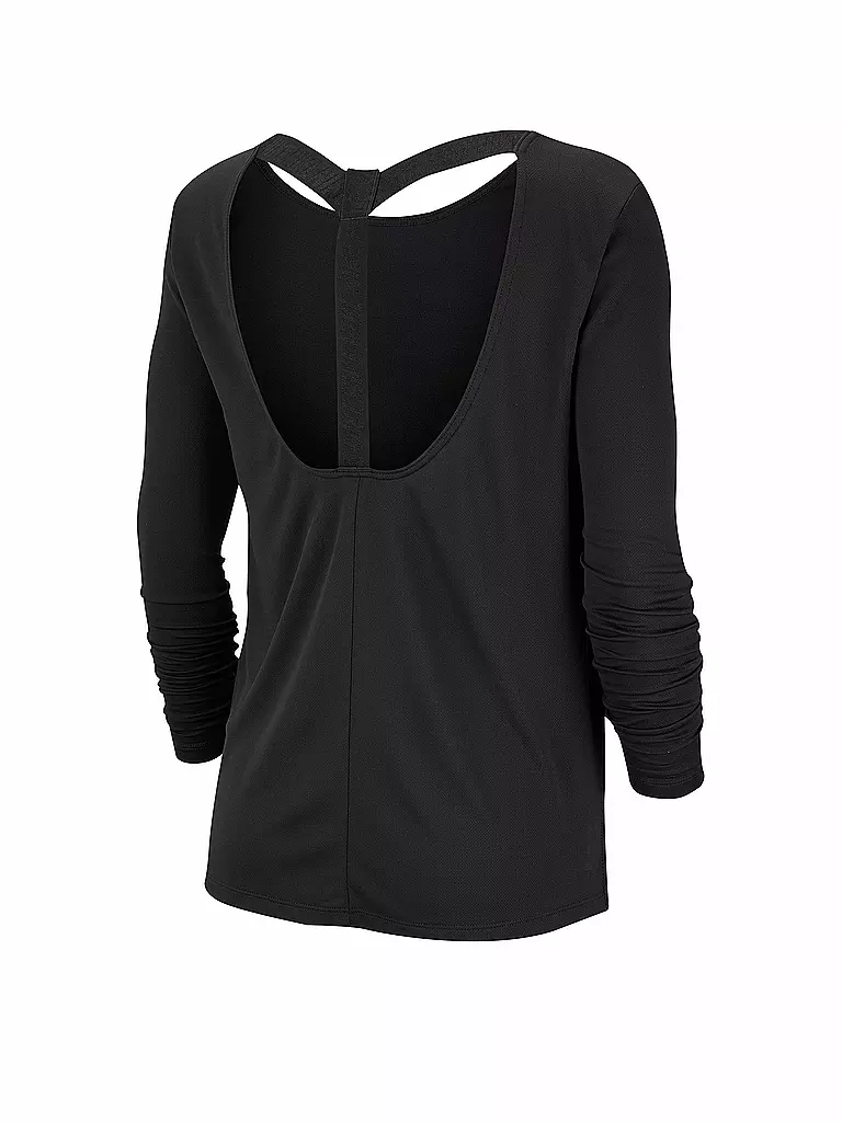 NIKE | Damen Fitness-Shirt Dri-FIT | schwarz