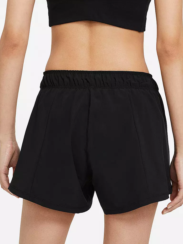 NIKE | Damen Fitnessshort Essential 2in1  | schwarz