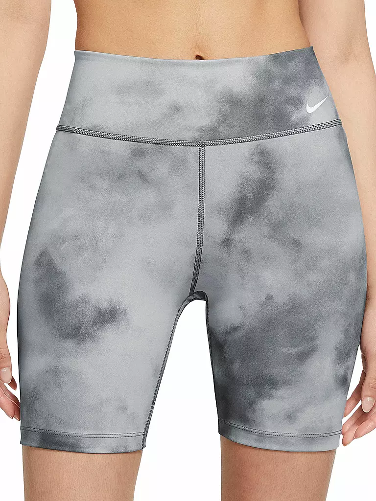 NIKE | Damen Fitnessshort Radler One Icon Clash | grau