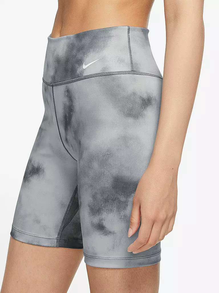NIKE | Damen Fitnessshort Radler One Icon Clash | grau