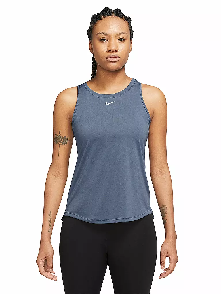 NIKE | Damen Fitnesstank Dri-FIT One | blau