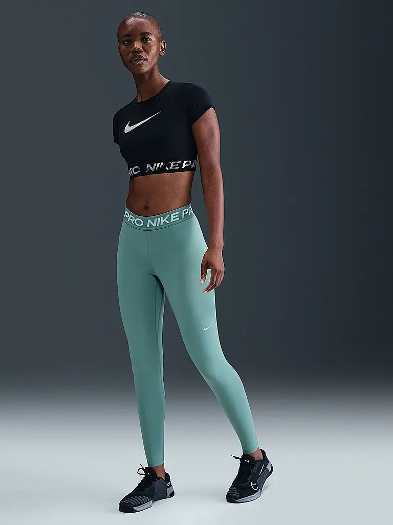 NIKE | Damen Fitnesstight Pro | petrol