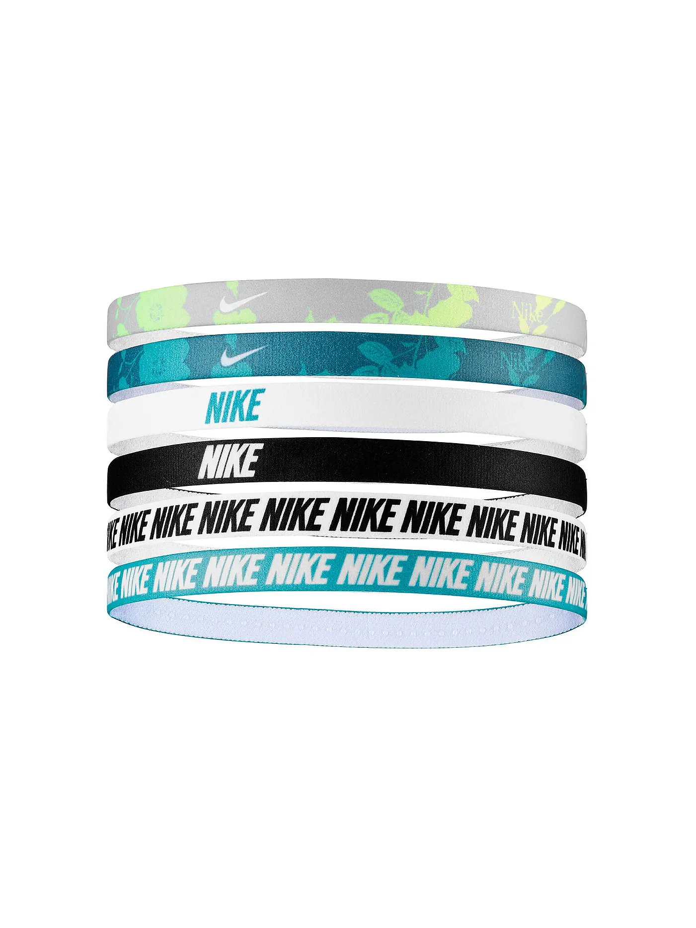 NIKE | Damen Haarbänder 6er Pkg. Printed | bunt