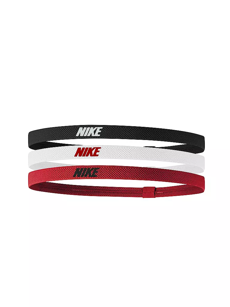 NIKE | Damen Haarbänder Elastic 3er | rot