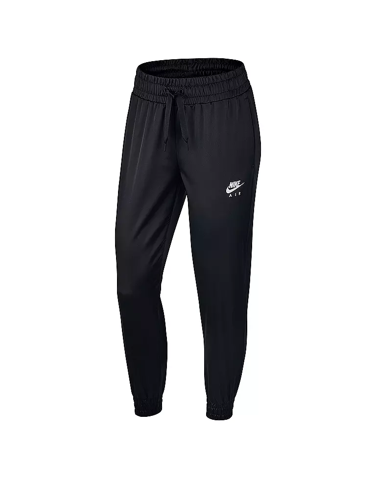 NIKE | Damen Hose Nike Air Satin | schwarz