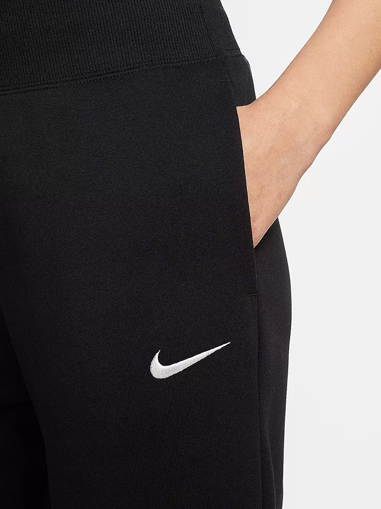 NIKE | Damen Jogginghose Phoenix Fleece | schwarz