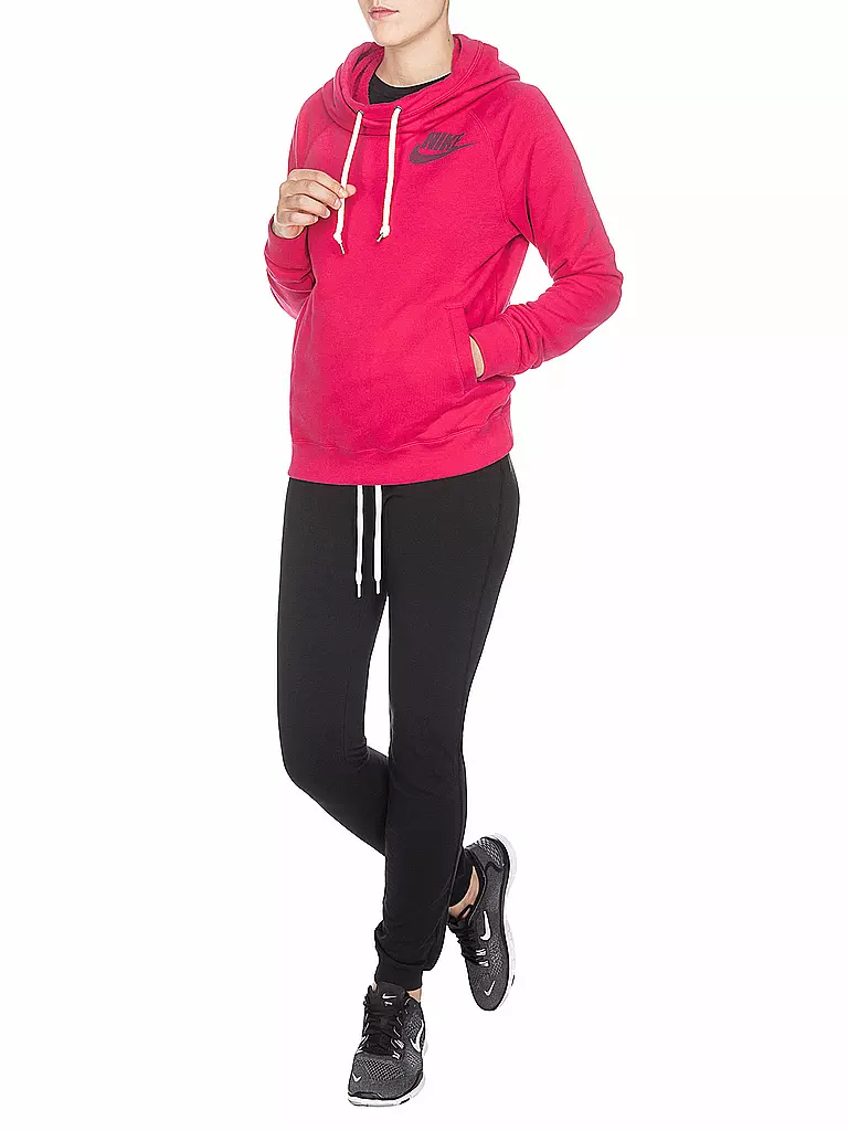 NIKE | Damen Kapuzensweatshirt Rally Funnel Neck Hoody | 