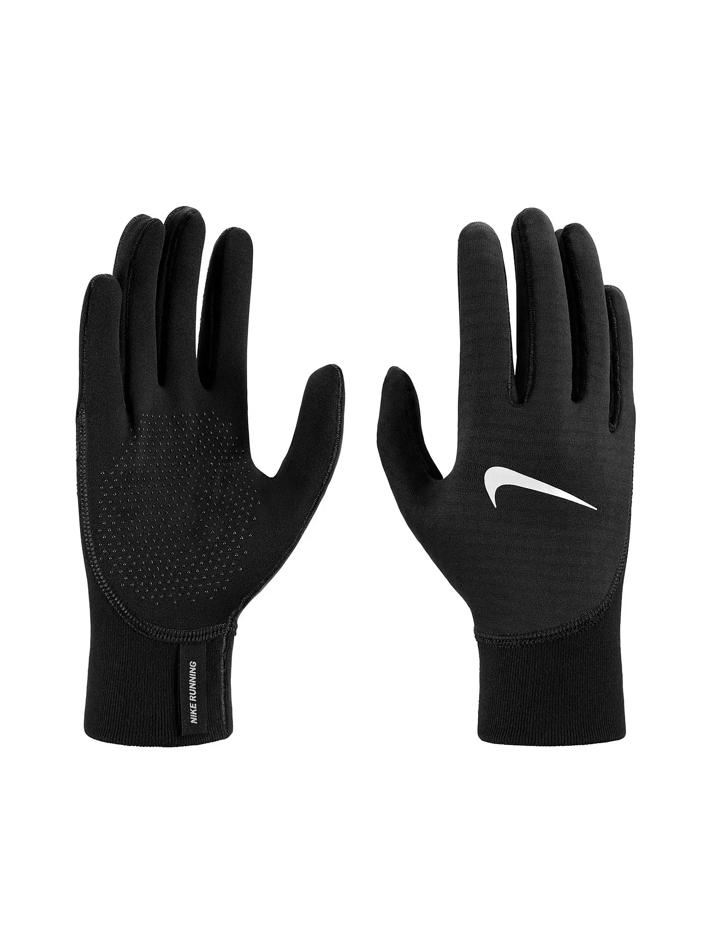 NIKE | Damen Laufhandschuhe Pacer Sphere Midweight RG | schwarz