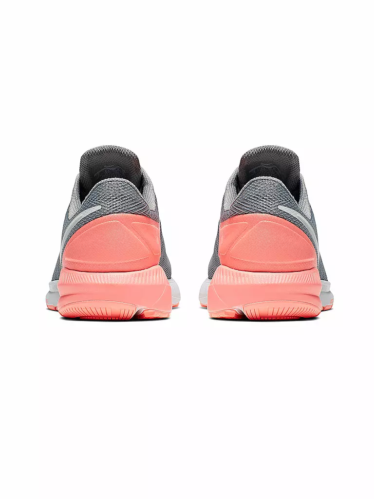 NIKE | Damen Laufschuh Air Zoom Structure 22 COOL GREY/PURE PLATINUM/LAVA GLOW | grau
