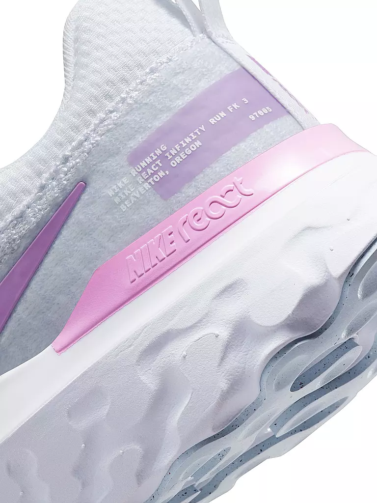 NIKE | Damen Laufschuhe React Infinity 3 | weiss