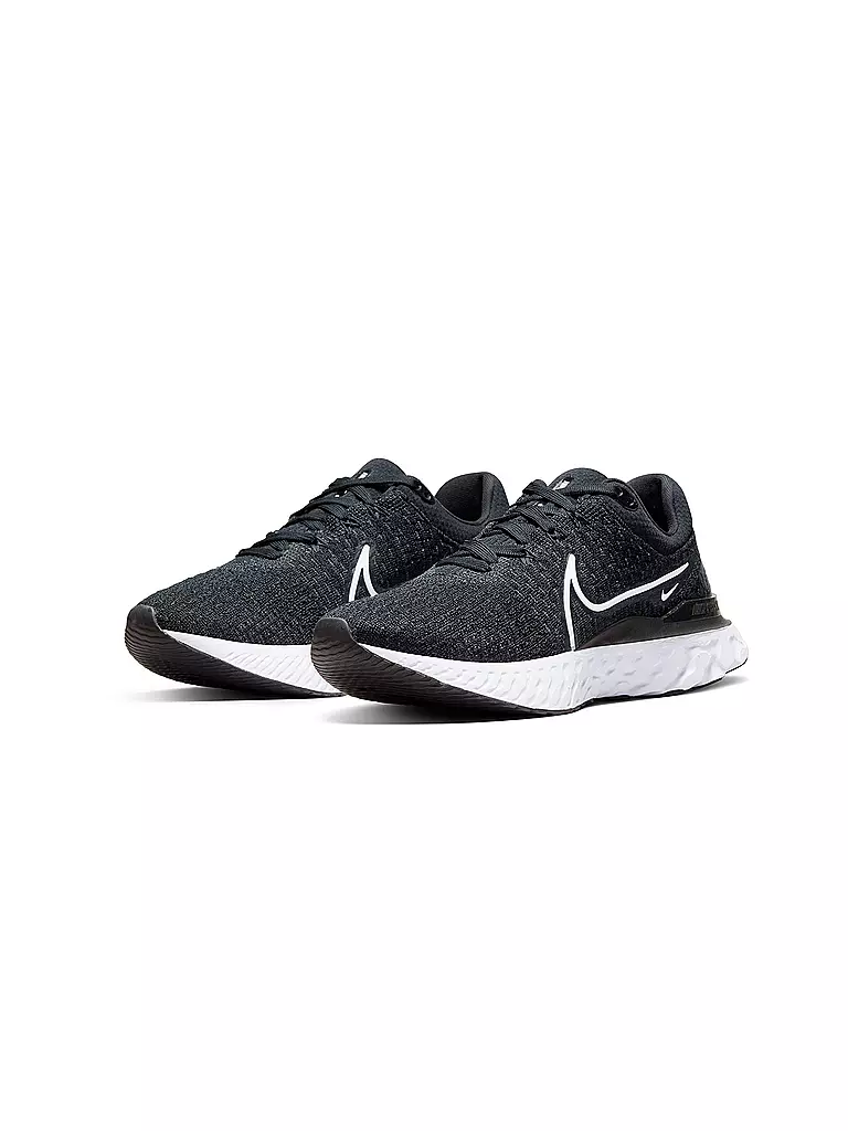 NIKE | Damen Laufschuhe React Infinity Run Flyknit 3 | schwarz