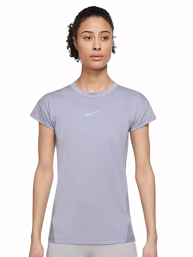 NIKE | Damen Laufshirt  Dri-FIT Run Division | lila