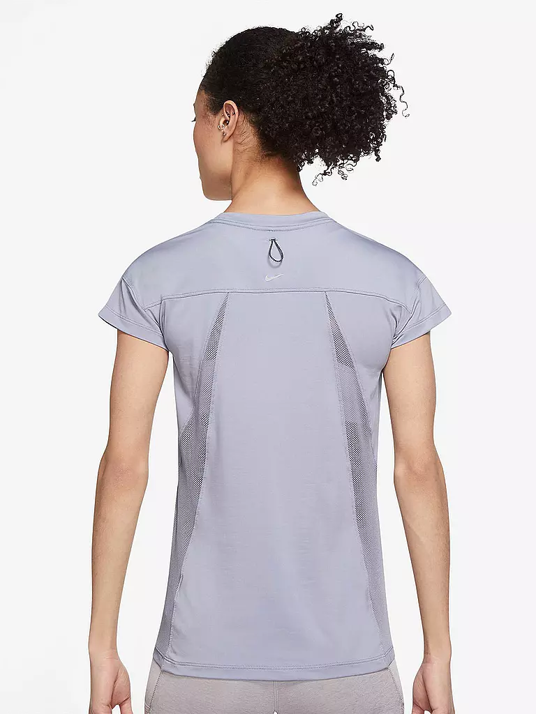 NIKE | Damen Laufshirt  Dri-FIT Run Division | lila