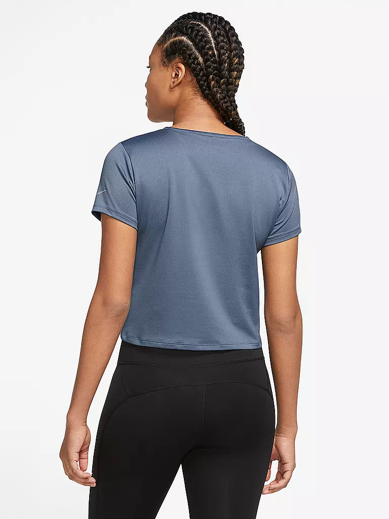 NIKE | Damen Laufshirt Dri-FIT | blau