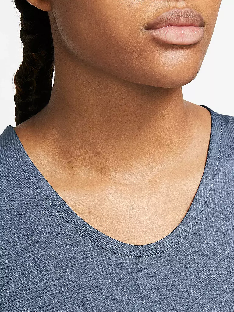 NIKE | Damen Laufshirt Dri-FIT | blau