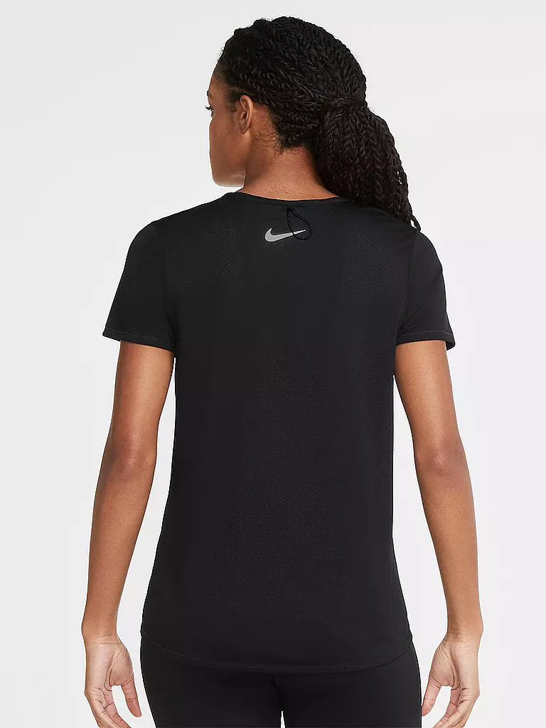 NIKE | Damen Laufshirt Miler Run Division | schwarz