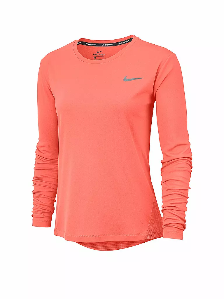 NIKE | Damen Laufshirt Miler | orange