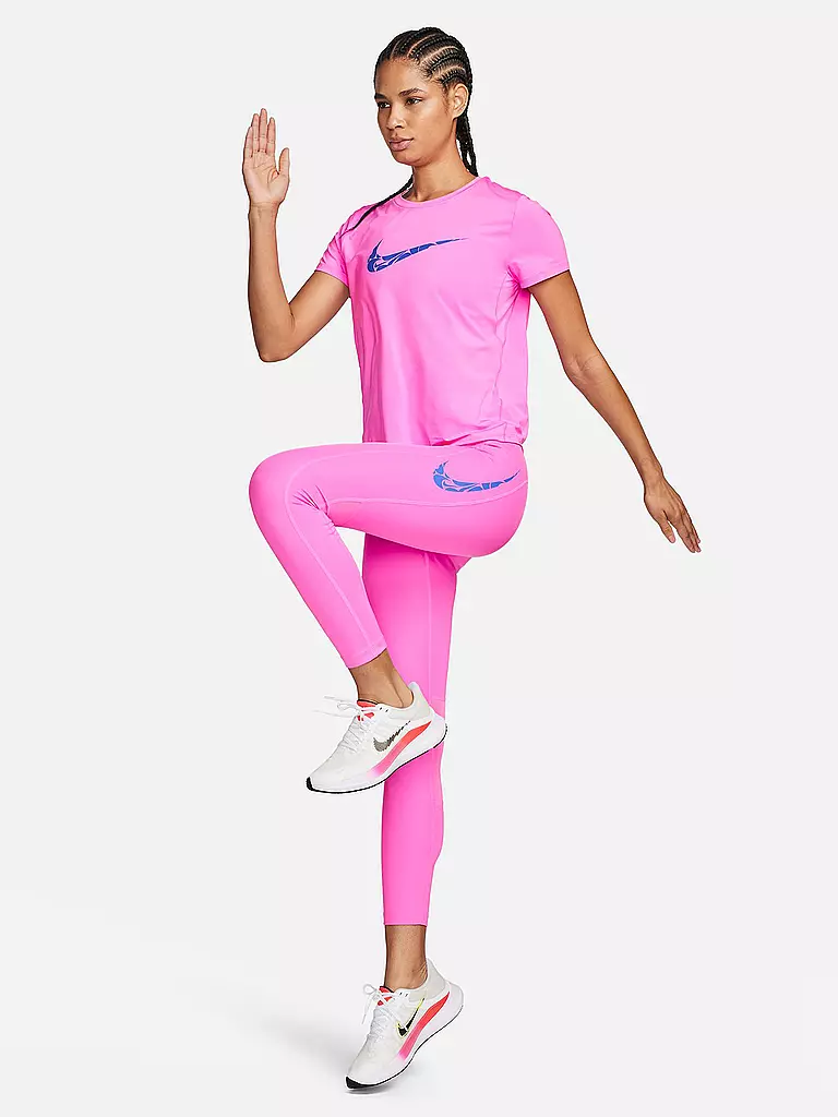 NIKE | Damen Laufshirt One Swoosh Dri-FIT | pink
