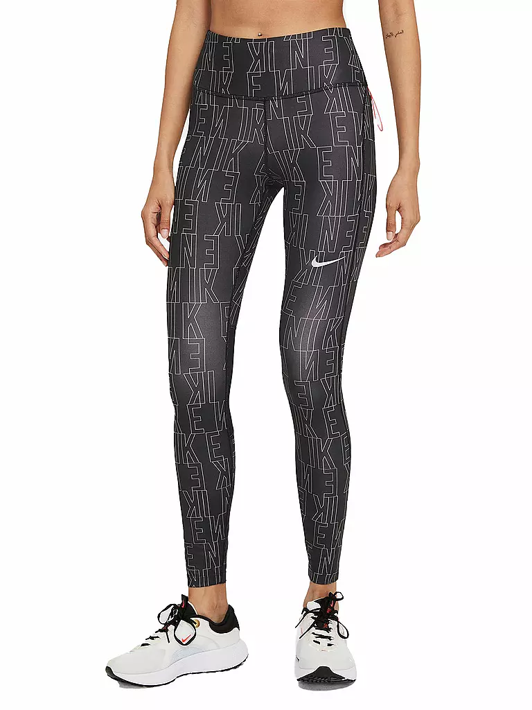 NIKE | Damen Lauftight Dri-FIT Run Division Epic Fast | schwarz