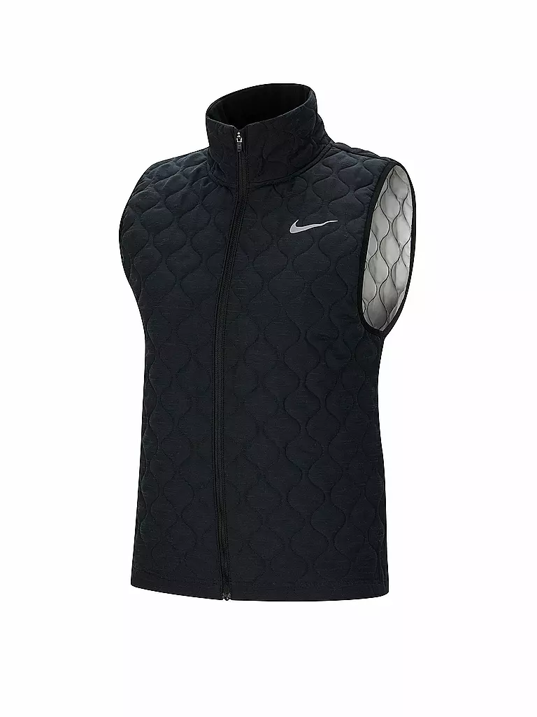 NIKE | Damen Laufweste Aerolayer | schwarz