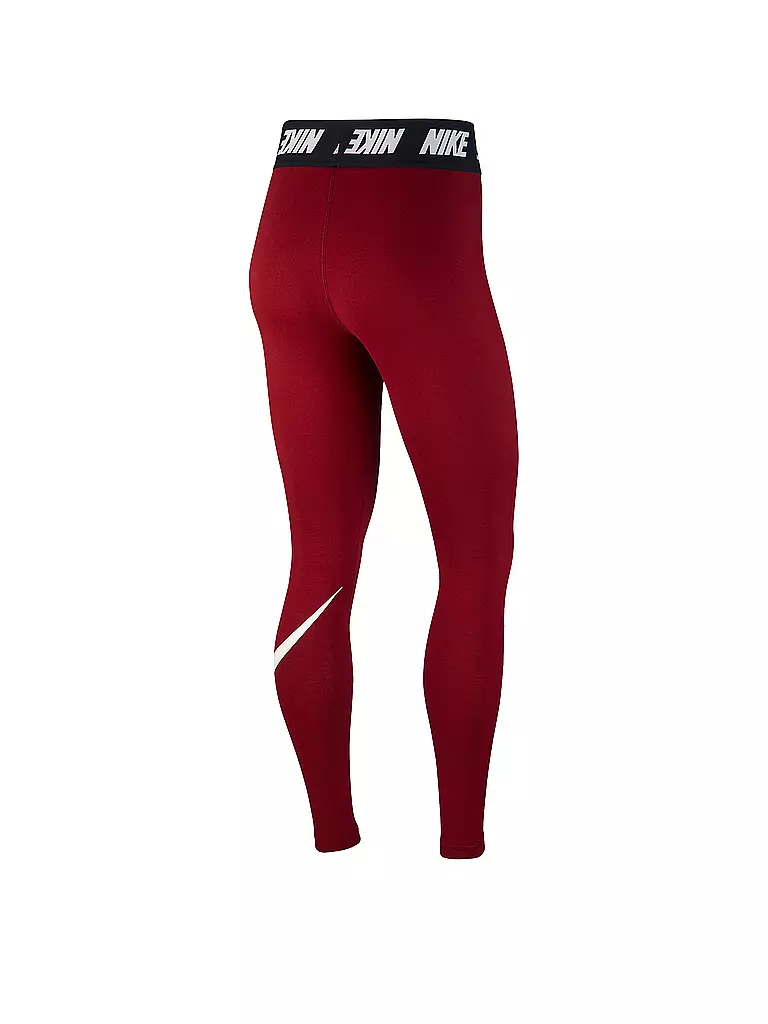 NIKE | Damen Leggings Nike Sportswear Club | rot