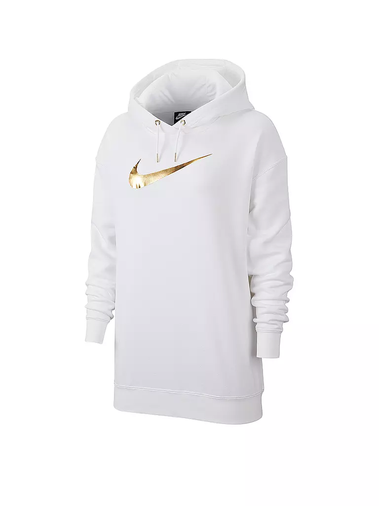 NIKE | Damen Long-Hoodie Nike Sportswear | weiß