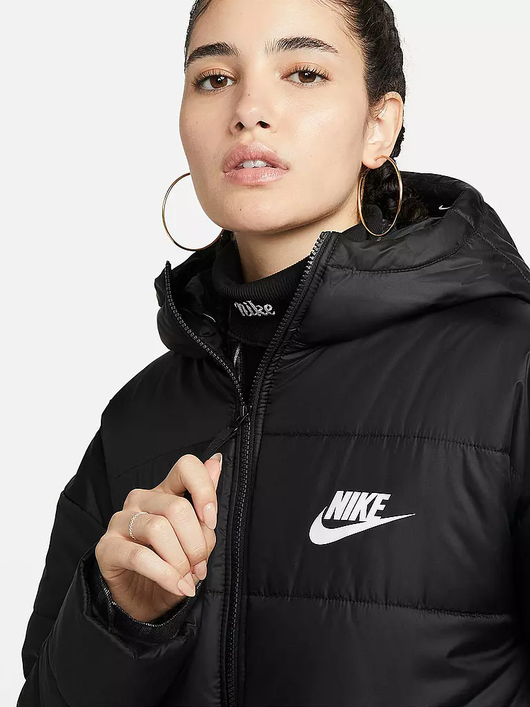 NIKE | Damen Mantel Sportswear Therma-FIT Repel | schwarz