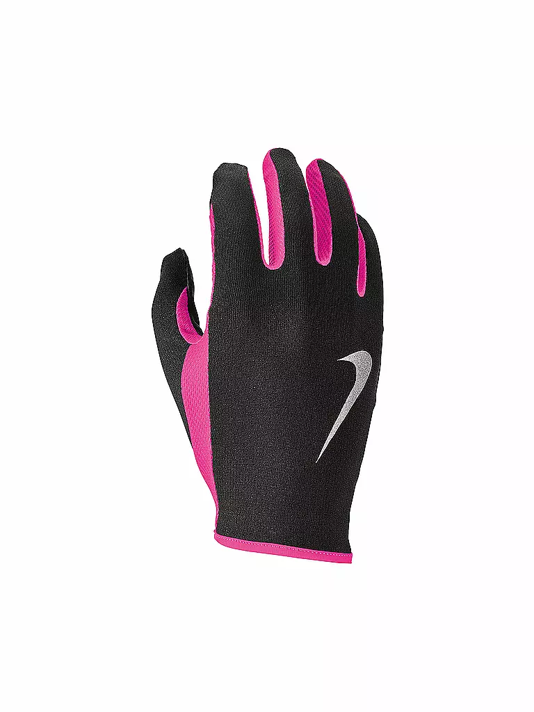 NIKE | Damen Set Laufstirnband + Handschuhe | schwarz