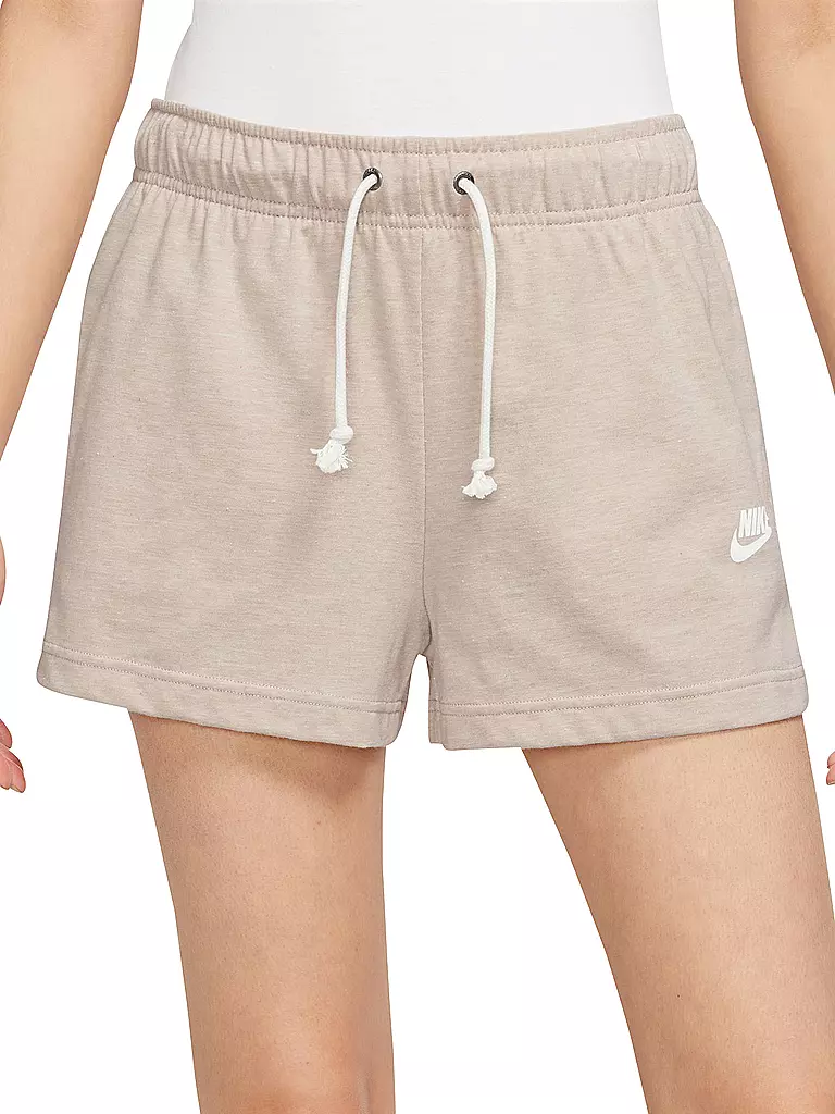NIKE Damen Short Sportswear Gym Vintage beige