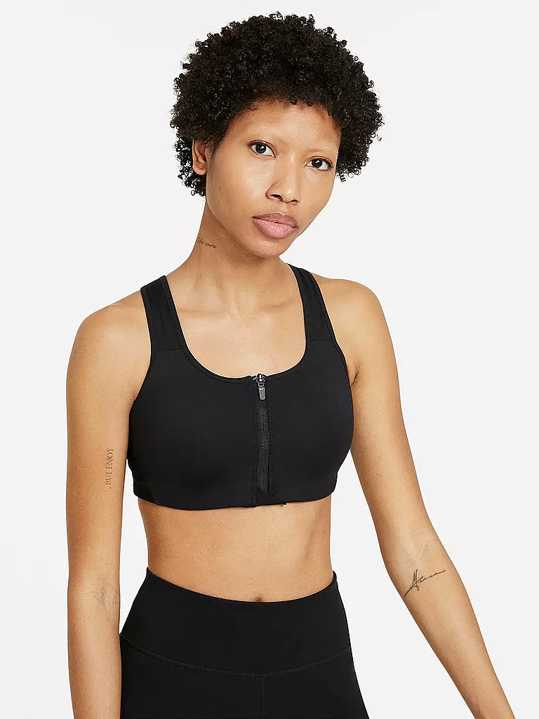 NIKE | Damen Sport-BH Shape High Support | schwarz