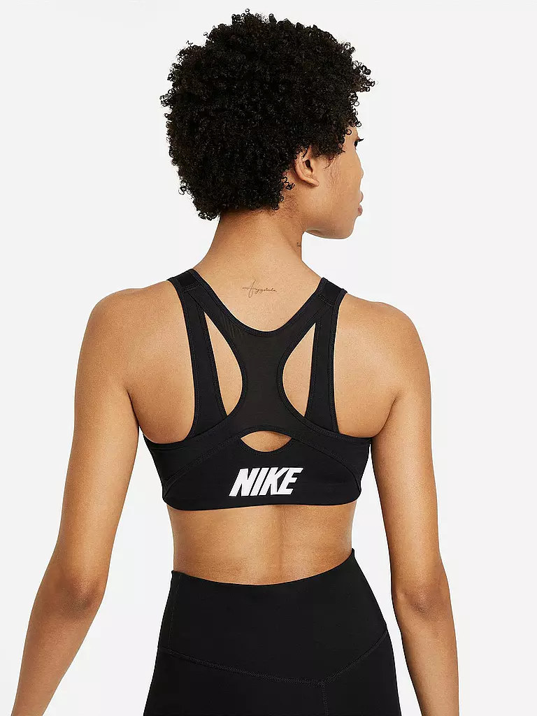 NIKE | Damen Sport-BH Shape High Support | schwarz