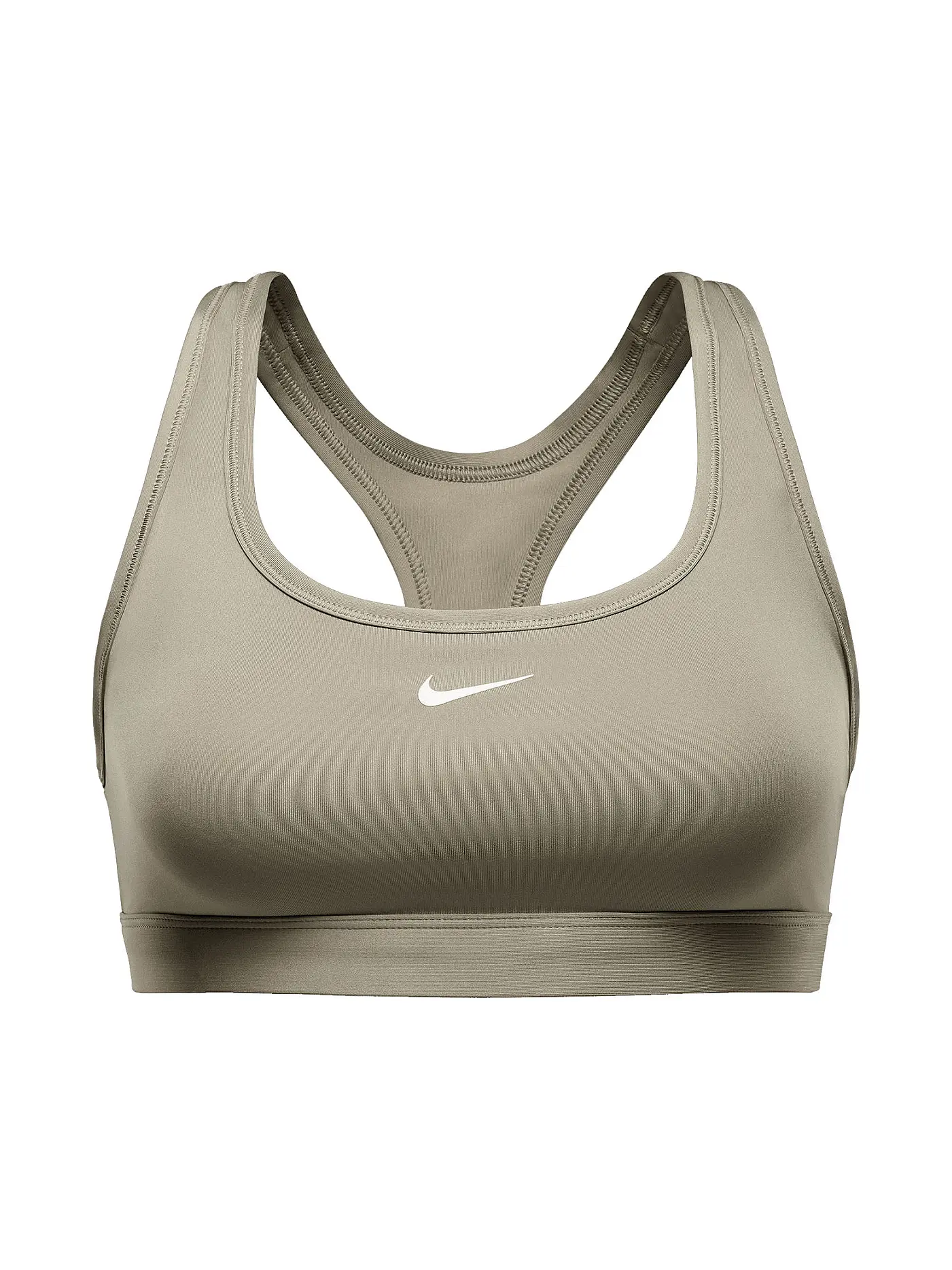 NIKE | Damen Sport-BH Swoosh Low Support | olive