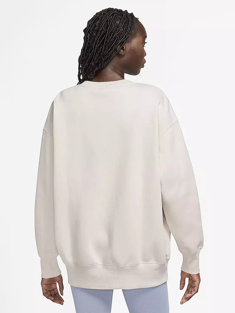 NIKE | Damen Sweater Sportswear Phoenix Fleece | beige