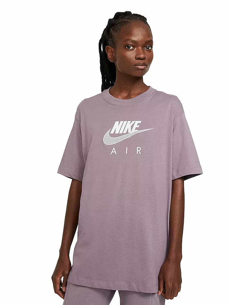 NIKE | Damen T-Shirt Air Boyfriend | lila