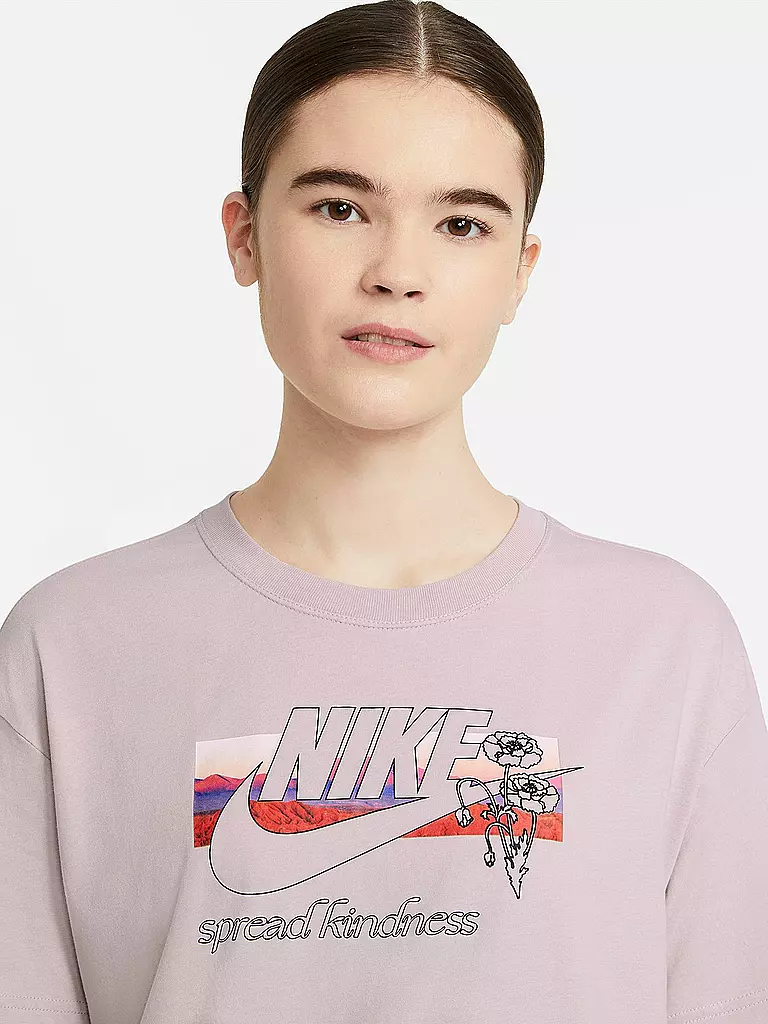 NIKE | Damen T-Shirt Sportswear Collage  | grau