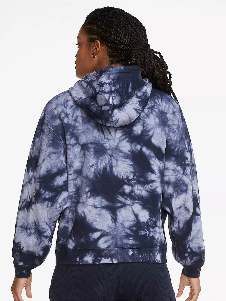 NIKE | Damen Tennis Hoodie NikeCourt Batik French Open | blau