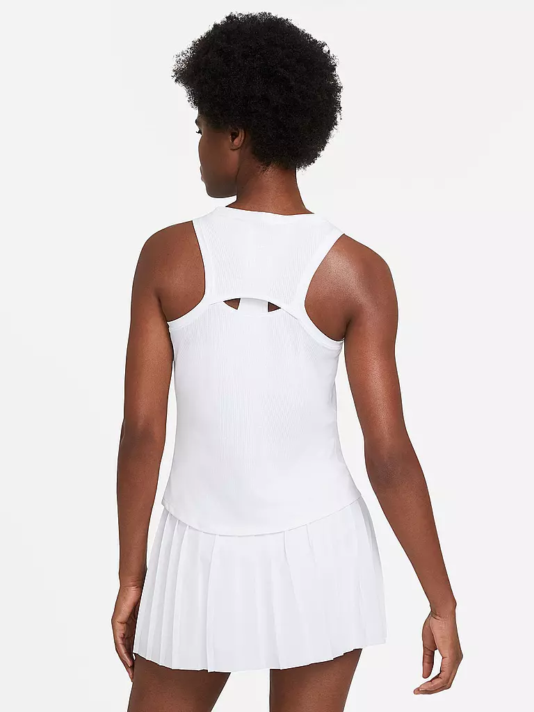 NIKE | Damen Tennis Tanktop NikeCourt Victory | weiss