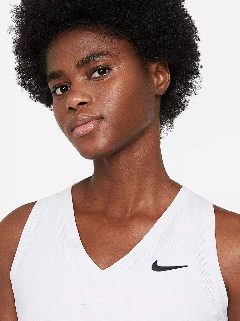 NIKE | Damen Tennis Tanktop NikeCourt Victory | weiss