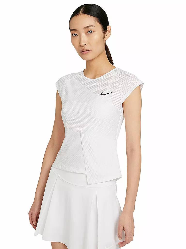 NIKE | Damen Tennisoberteil Court Dri-FIT ADV Slam | weiß