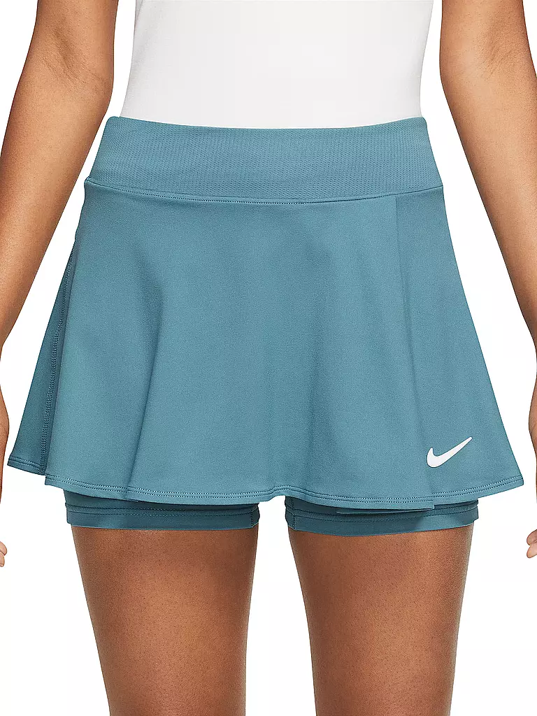 NIKE | Damen Tennisrock NikeCourt Dri-FIT Victory | blau