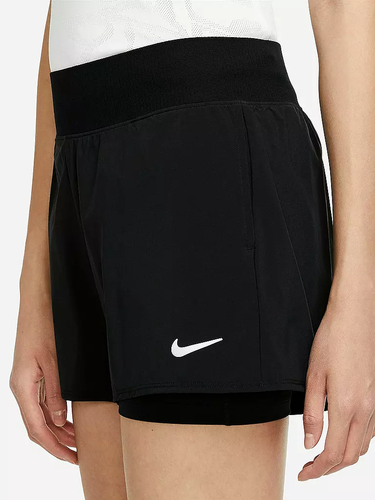 NIKE | Damen Tennisshort NikeCourt Victory | schwarz