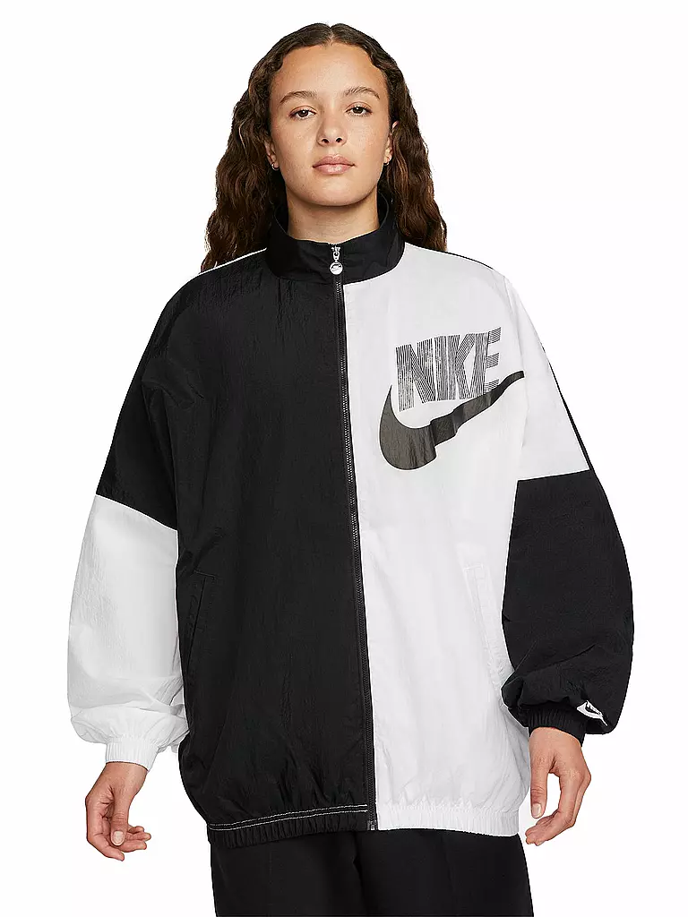 NIKE | Damen Webjacke Sportswear | schwarz