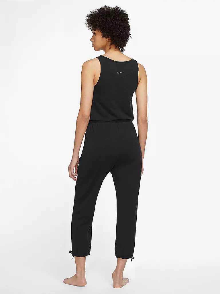NIKE | Damen Yoga Jumpsuit Dri-FIT | schwarz