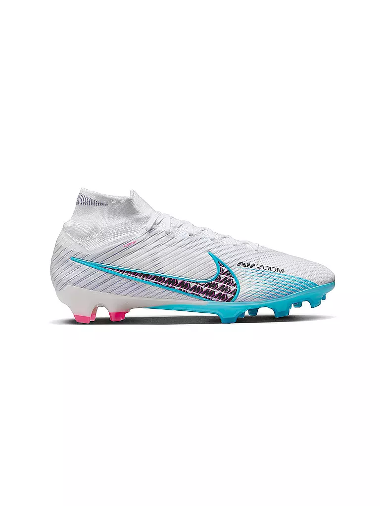 NIKE | Fußballschuhe Nocken Zoom Mercurial Superfly 9 Elite FG | weiss