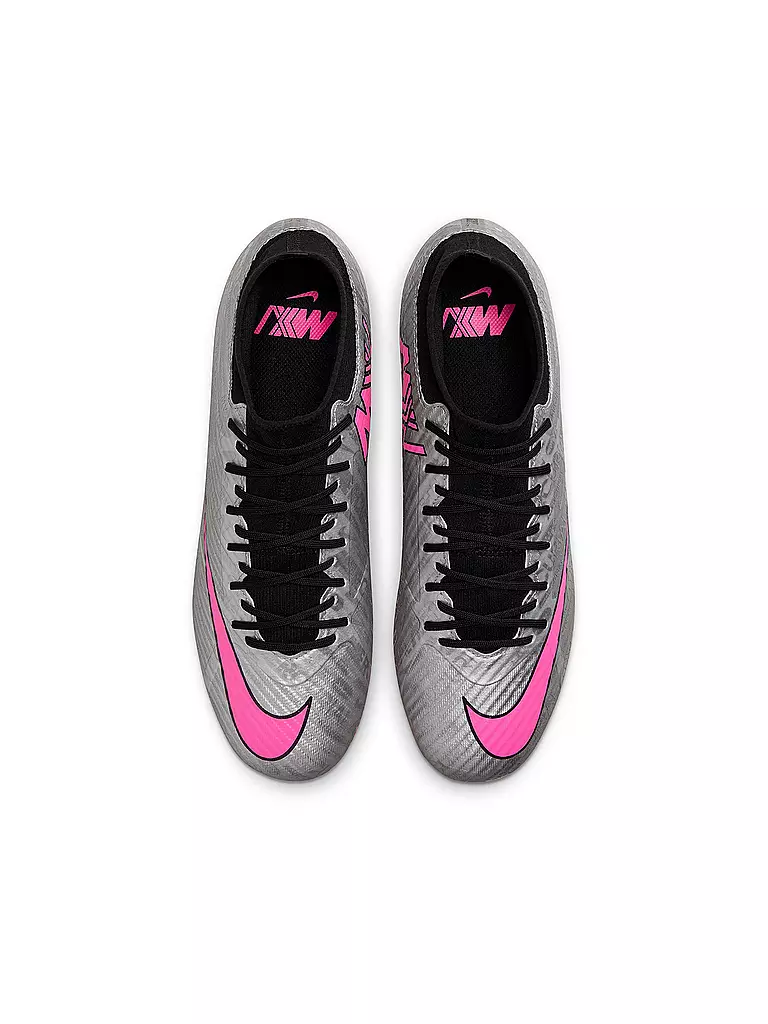 NIKE | Fußballschuhe Zoom Mercurial Superfly 9 Academy XXV MG | silber