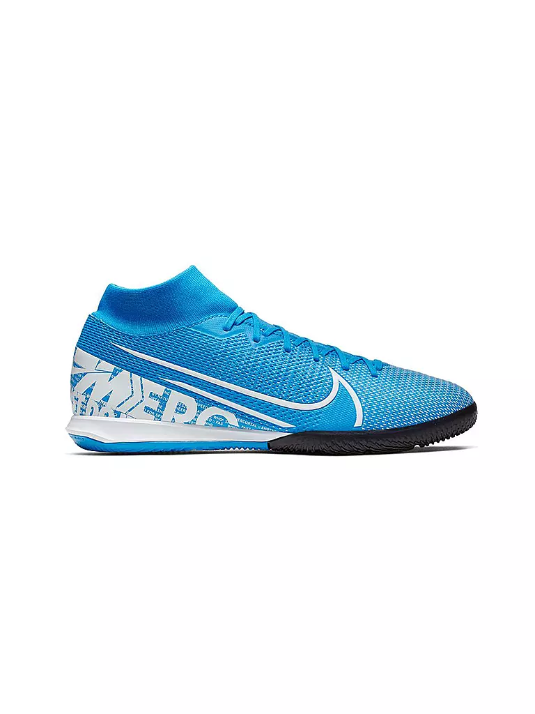 NIKE | Hallen-Fußballschuhe Mercurial Superfly 7 Academy IC | blau