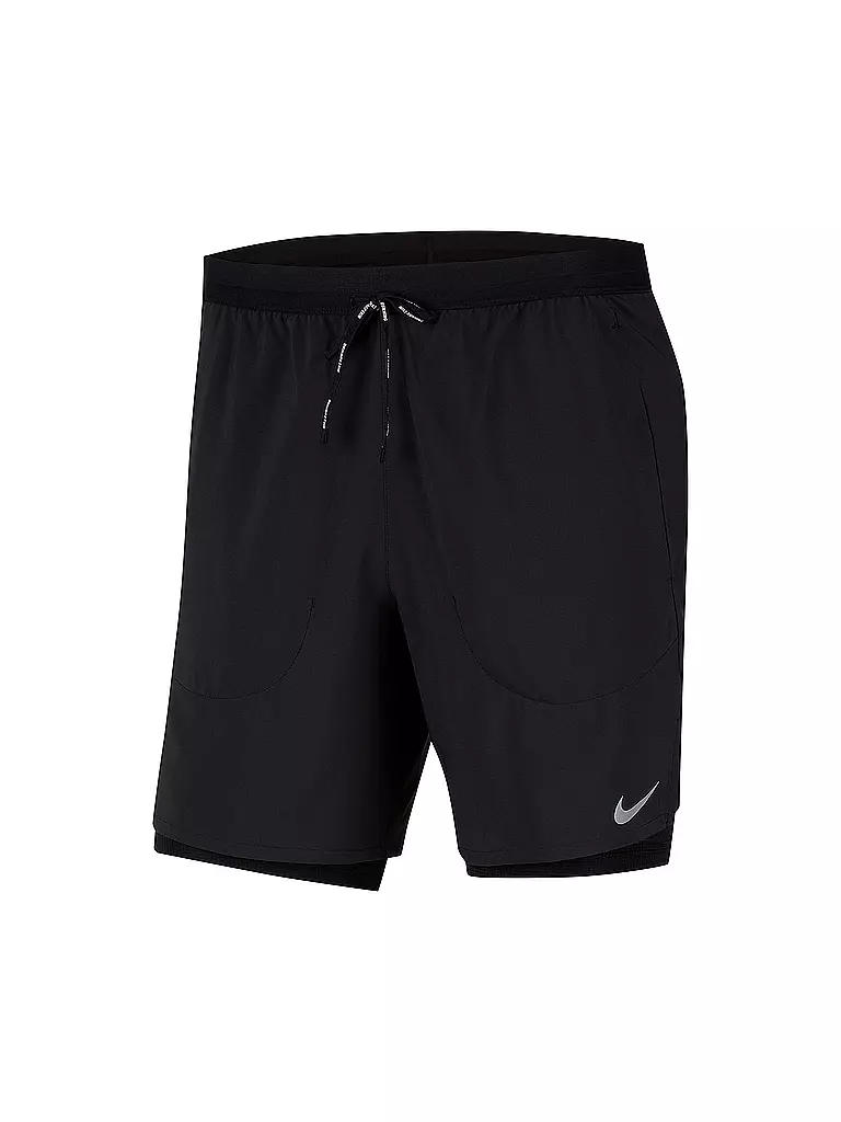 NIKE | Herren 2in1 Laufshort Flex Stride | schwarz